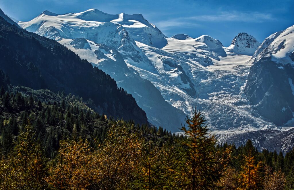 How do projections of glacier runoff depend on future climate scenarios?